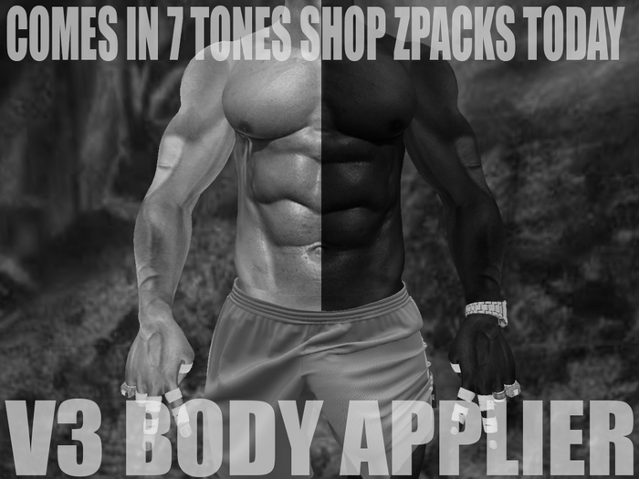 Second Life Marketplace ZPACKS V3 APPLIER PACK DEMO